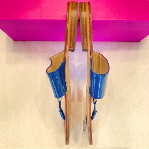 Saks Fifth Avenue Leather Sandals - Picture 10 of 15